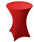 Estexo Home&Garden Stehtischhusse Ø 60,70,80 cm - versch. Farben - Stehtischhusse Stehtisch Bistrotisch Husse Tischhusse Stehtischhussen (Ø 60 cm, Rot)