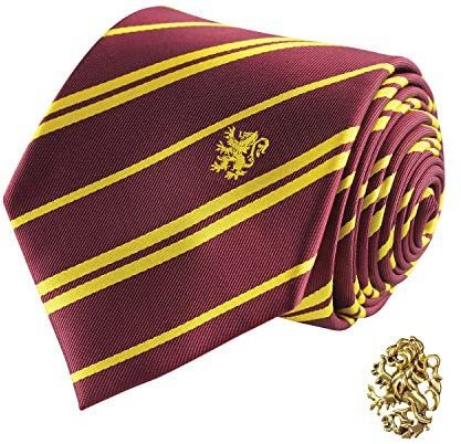 Cinereplicas Harry Potter - Deluxe Krawatte Gryffindor - Offizielle Lizenz