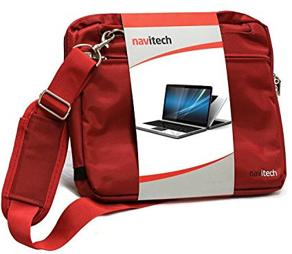 Navitech Sac de Transport Rouge Ordinateur Compatible avec Acer Aspire VX 15 (VX5-591G-54MY) Laptop Gaming 15 FHD