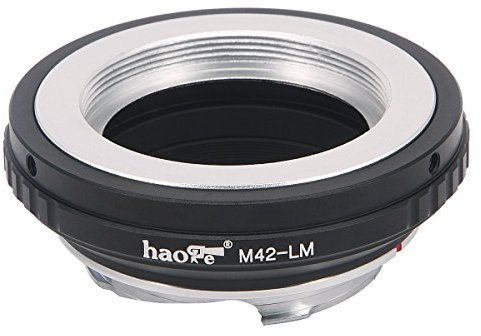 haoge Lens Mount Adapter für M42 Screw Mount Lens to Leica M-Kamera wie M240, m240p, M262, M3, M2, M1, M4, M5, CL, M6, MP, M7, M8, M9, M9-P, M Monochrom, E, M, m-p, M10, m-a