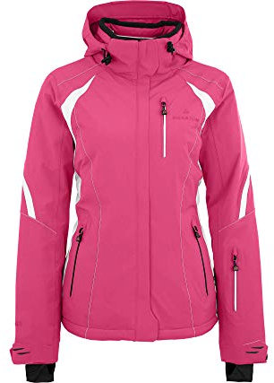 Bergson SNOWTASTIC | Damen Skijacke, wattiert, 20000mm Wassersäule, Fandango pink [185], 36 - Damen