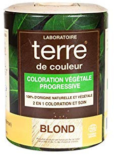 Terre de Couleur Pflanzen-Haarfarbe, Blond, 100 g