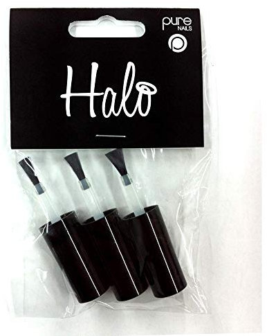Pure Nails Halo Bottle Spare Brushes (Pack of 3)