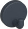 HEWI 801.90B010 92 Mantelhaken 801.90.010 ø 40 mm, Tiefe 30 mm, Polyamid, Farbe: Anthrazit Matt