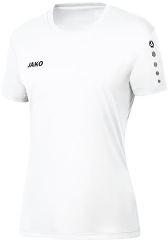 JAKO Damen Trikot Team Damen (Kurzarm), Weiß, 38