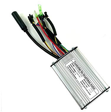 Bici elettrica 36V 48V 22A KT Controller 9-Tube Ebike Speed Motor Controller per bici elettrica 500W 750W (SM with Light)