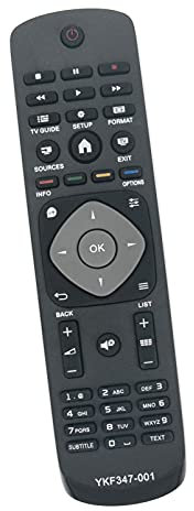 ALLIMITY Sostituzione del Telecomando per Philips HD Ready TV 32PHT4001/05 24PFS4022/12 24PHT4022/24 24PHH4000/88 43PFT4001/05 32PHT4001 24PFS4022 24PHT4022 24PHH4000 43PFT4001 32PHS5525 43PHS5525