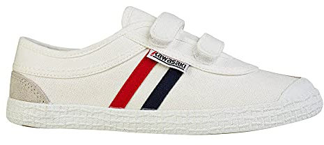 Kawasaki Retro Shoe W/Velcro, Scarpe da Ginnastica Basse Unisex-Adulto, 1002 White, 38 EU