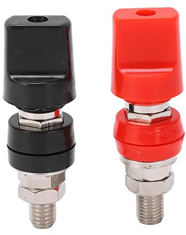 Binding Post M8 Power Terminal Großer Stromanschluss 100 A Hochpräziser Kupferterminal Binding Post Inverter mit 4 Mm Stecker für Elektronische Hardwaregeräte