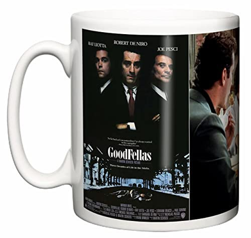 Image is Everything IIE, Goodfellas Classic Hollywood Mob Movie 1990 Robert De NIRO Joe Pesci Ray Liotta Tea Coffee 11oz Mug Gift