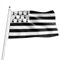 Hollylife Drapeau de la Bretagne 150 x 90 cm avec 2 œillets Métalliques Grand Drapeau National Breton Flag Fanion Tissue Parfait Pour Les Festivals, Manif, Decoration Extérieur du Jardin