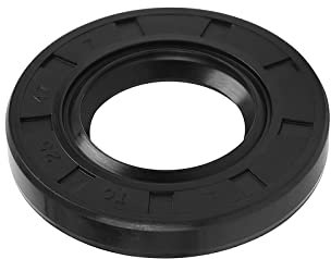 QUARKZMAN 1 Stück TC Wellen Dichtring Gummi Doppellippe 25 x 47 x 7mm für Motorrad Kurbelwellen und Hydraulikpumpen Schwarz