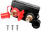 Remote Battery Jumper Terminals Battery Charging Post Battery Terminals Relocation Kit with Heavy Duty Mounting Bracket Compatible with UTV ATV Car Trucks RV Tractor Mower Boat