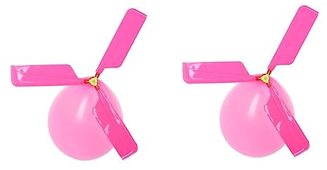 Toyvian 20 Stk Spielzeug Ballon-hubschrauber Flugzeug Drei Generationen Propeller