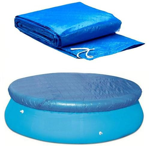 piscine pour piscine 183 cm, matériau amélioré, plus épais et , résistant à la poussière et aux feuilles, bleu