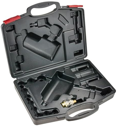 STIX Werkzeug Koffer für 1/2 Schlagschrauber Serie STT mit Druckluft-Öler 1/4