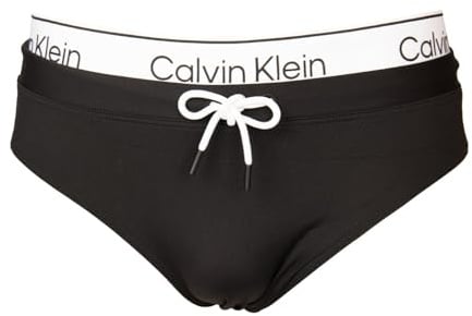 Calvin Klein Slip Mare Uomo CK Piscina Coulisse Esterna Articolo KM0KM00959 Brief, BEH Pvh Black, S