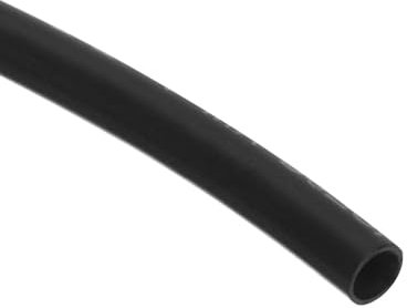 QUARKZMAN Tube PVC Noir pour Faisceau de Câbles, 3mm ID 3 Mètres de Long Manchon pour Gaine de Fil Protection Des Fils
