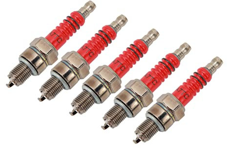 Candela Moto A7TC Candele Racing Set GY6 a Scooter Ad Alte Prestazioni