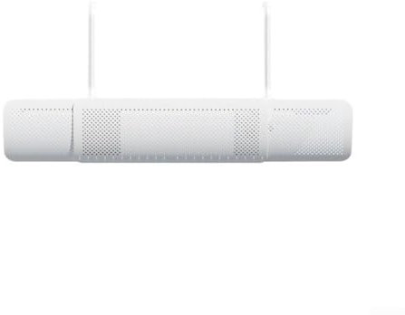 ZYNCUE Cierre de salida de aire, deflector de viento para aire acondicionado, montaje en pared, diseño resistente al viento, guía de aire frío, deflector de viento para un control preciso del aire