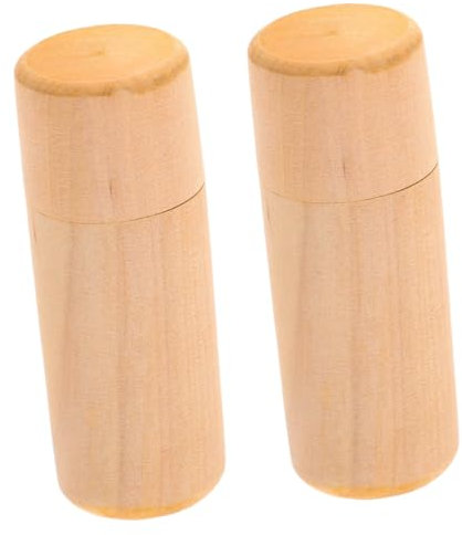 PRETYZOOM 2er-box Einzelflaschenbox Mit Ätherischen Ölen Tragen Von Ätherischen Ölen Aufbewahrungsbehälter Für Ätherische Öle Displayhalter Für Nagellack Kerrasentials Nagellack Fall Hölzern