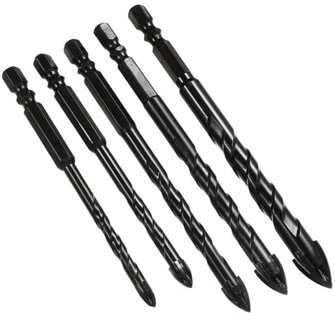 Gadpiparty 5piezas Brocas Resistentes Para Hormigón Baldosas Cerámica Profesional