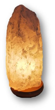 Kristall Lampe Rosenquarz, Edelstein Lampe groß, 4-5 Kg, Rohstein Beleuchtung