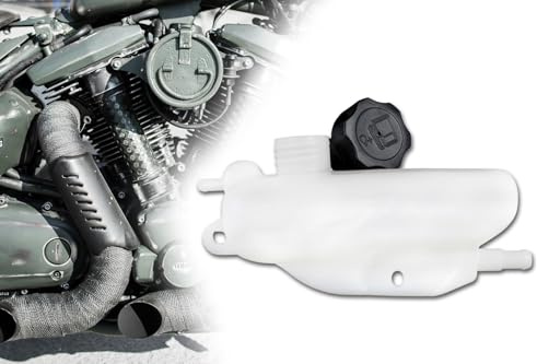 Kühlwasserbehälter kompatibel mit Yamaha Aerox MBK Nitro, Ausgleichsbehälter Motorkühlung, Wassertank mit Verschlussdeckel, Roller mit Wasserkühlung