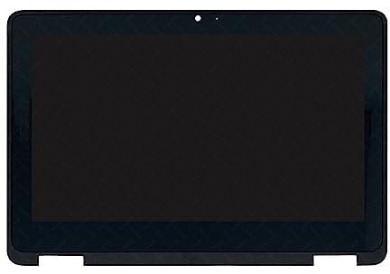 FTDLCD® 11.6 Inch LED LCD Display Touch Screen Digitizer Assembly + Bezel Replacement for Dell Chromebook 3110 2-in-1 P30T