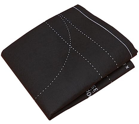 Yardwe Puzzle Noir de Jeu Feutre pour Puzzles Tube Gonflable et Bandes de Fixation pour Rangement et Transport