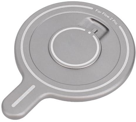 Jectse Magnetic Phone Adapter for Flow Pro 2 Stabilizer, Metal Magnet Plate Adapter Base with Magnetic Ring for Smartphones Gimbal Stabilize Accessories