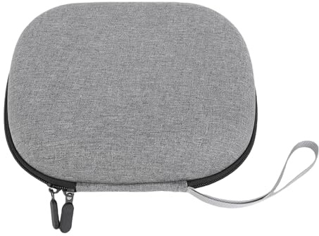 Bewinner 1680D Oxford Fabric Headphone Case for Tune 510BT Jlab, Hard Shell Travel Bag for Live 660NC, Grey EVA Storage Case for Over Ear Headphones