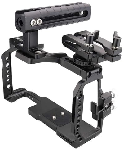 Compatible For MAGICRIG Cage Kit For Blackmagic Pocket Cinema Camera 6K Pro, With Top Handle & SSD Mount