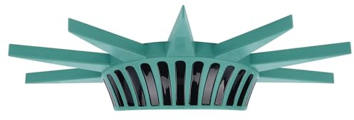 uikios Serre-tête Statue de la Liberté - Couronne - Accessoire de déguisement pour Halloween, fête de l'indépendance, fête d'Halloween