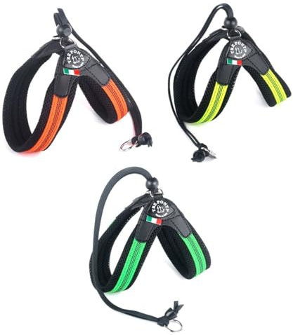 Tre Ponti Easy Fit Soft Mesh Fluo Pop mit Kordelzug gelb Gr.2.5, Farbe:gelb, Größe:Gr.2.5/34-44 cm bis 6 Kg