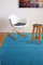 floor factory Gabbeh Teppich Karma türkis blau 200x290 cm - handgefertigt aus 100% Schurwolle