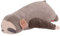 UNUS Faultier Kuscheltier Kissen, 50 cm, Grau, Seitenschläferkissen weich und flauschig, Stillkissen, Schwangerschaftskissen