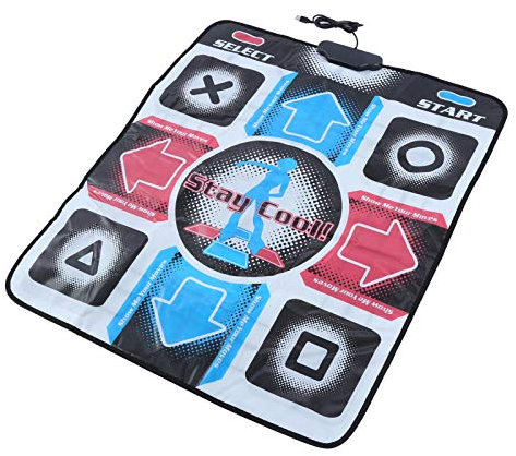 Yosoo Health Gear Dance Game Mat, Dance Pad Controller con Cable USB, Multifunctional Dancing Mat para PC Solo para pc no para TV