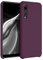 kwmobile Hülle kompatibel mit Huawei P20 Pro Hülle - Silikon Handy Case - Handyhülle weiche Oberfläche - kabelloses Laden - Bordeaux Violett