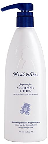 Noodle & Boo Fragrance Free Super Soft Lotion for Baby Eczema Care, 16 fl. oz.