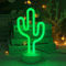 XRR Insegna al Neon, Cactus Luci al Neon LED USB/Luce notturna a batteria Natalizie Decorazione luminose Neon Signs per camera da letto, sala giochi, bar e feste,idea regalo per bambini.