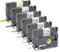 6 x Fluoreszierend Schriftband als Ersatz für Brother P-touch Bänder 12mm Tze Band Kompatible für Brother Beschriftungsgerät PT-H105 1000 H101C H107B P300BT E550W 1010