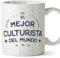 MUGFFINS Tazas para CULTURISTA hombre - En Español - Mejor del Mundo - 11 oz / 330 ml - Regalo original y divertido