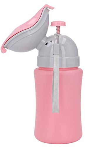 Gobelet D'Urinoir pour Enfants, Gobelet D'entraînement Pipi pour Enfants, Urinoir D'urgence Portable Léger, Toilettes pour Bébés Tout-petits (Rose pour fille)