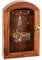 NKlaus Maritim Schlüsselkasten mit Glasfront Leuchtturmmotiv aus Natur Holz 25x16x6cm 11712