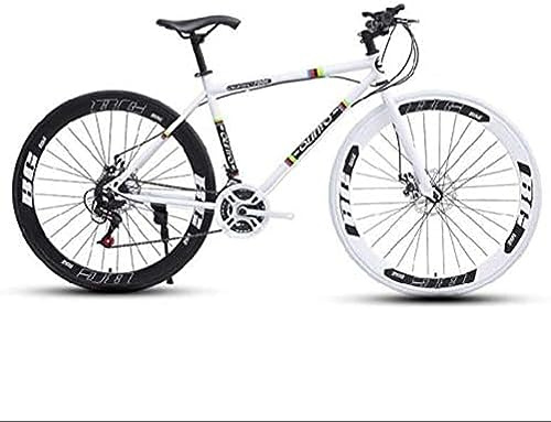 vélo De Route pour Hommes et Femmes, 24 Vitesses, Cadre en Acier à Haute Teneur en Carbone, Vélos de Course pour Adultes, Double Frein À Disque