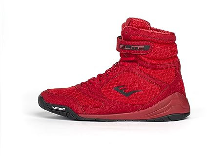 Everlast Elite V2 Red 13 Boxing Shoes: Your Ultimate Training Companion for Excellence and Durability Boxing Shoes, Elite 2 Shoes, Training Footwear