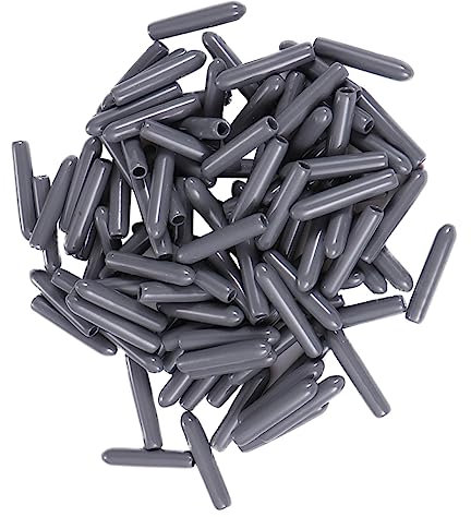 Veemoon 100stücke Teiliges Geschirrkorb Schutzkappen Langlebige Spülmaschinen Prong Abdeckkappen Reparatur Für Spülmaschinen Gestell Rostbeständig Schützen Geschirrkorb Zinken