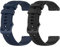 BXKM Bracelet de rechange en silicone pour montre Garmin Vivoactive 4/Garmin Forerunner 255/255 Music, bracelet de rechange à dégagement rapide pour Garmin Venu 2/Venu 3 pour homme et femme 22 mm,