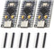 AYWHP - Placa de Desarrollo de microcontrolador Pro Micro con Chip 32U4, 3 Unidades de microcontroladores Profesionales de 5 V/16 MHz con Interfaz USB integrada Tipo C Compatible con Arduino IDE